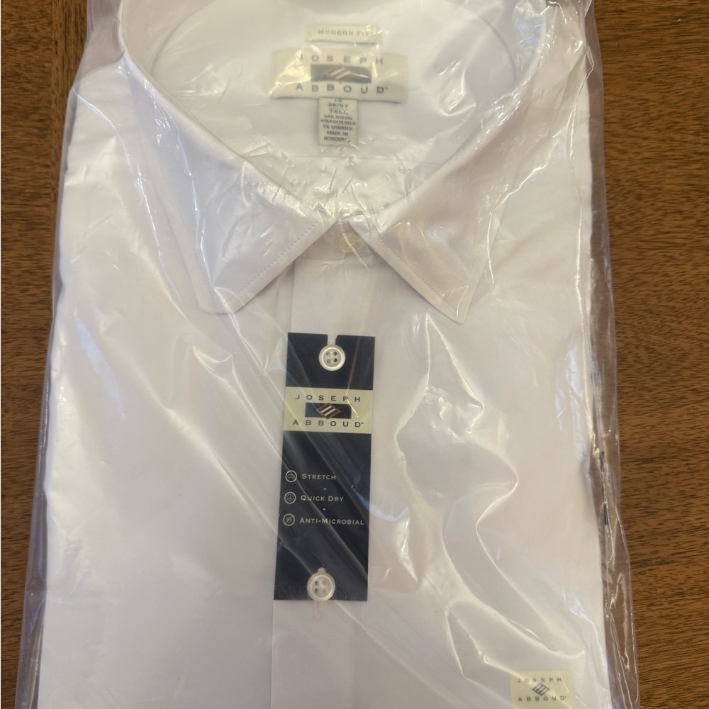 Joseph Abboud White Men's Shirt - Brand New